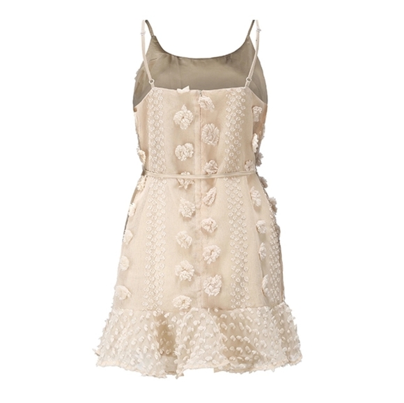 🍒NWT🍒 BOHO BABYDOLL MINI DRESS - Picture 3 of 9